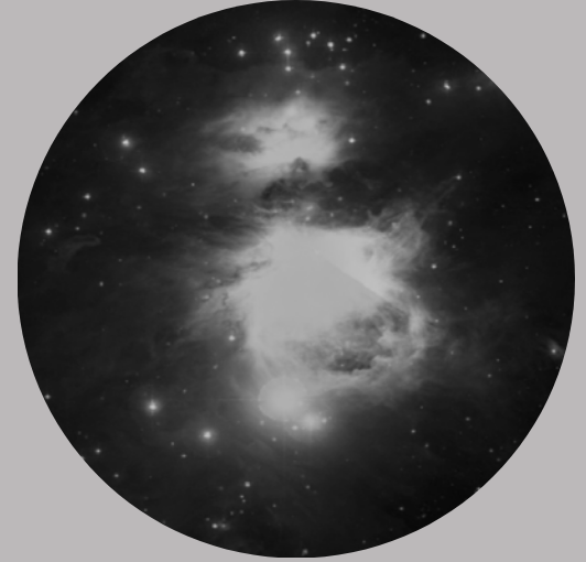 Observation de la nébuleuse d'Orion avec la lunette ERT